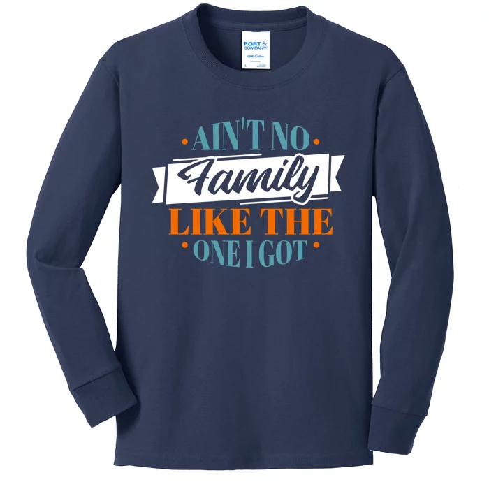 Family Reunion Matching Gift Kids Long Sleeve Shirt