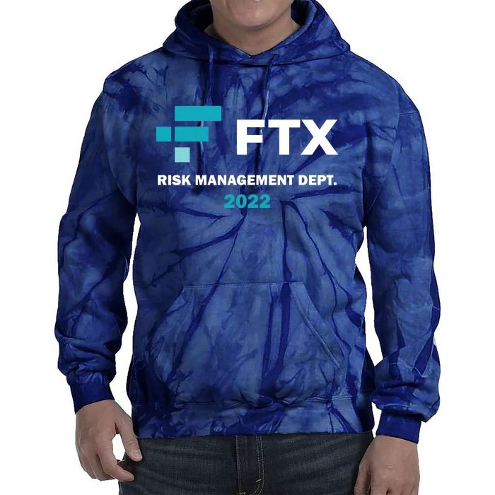 FTX Risk Management Department Tie Dye Hoodie