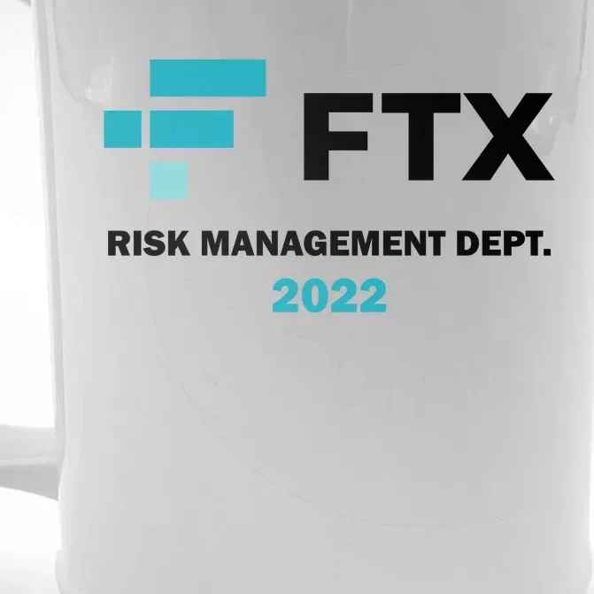 FTX Risk Management Department Front & Back Beer Stein