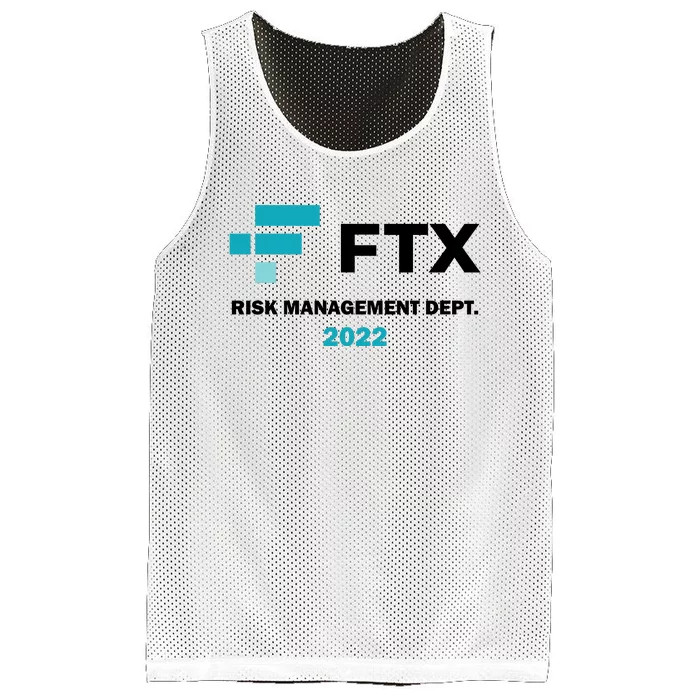 FTX Risk Management Department Mesh Reversible Basketball Jersey Tank