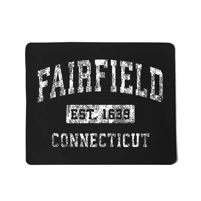 Fall River Massachusetts Ma Vintage Sports Established Mousepad