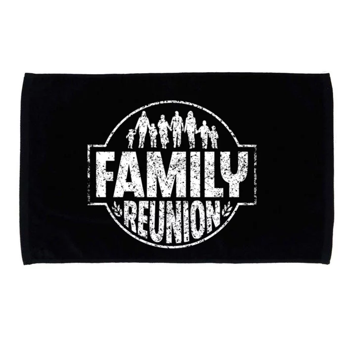 Family Reunion Meeting Gathering Families Family Gift Microfiber Hand Towel