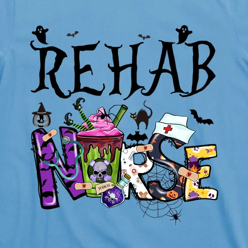 Faboolous Rehab Nurse Halloween Costume Spooky Rehab Nurse Cool Gift T-Shirt