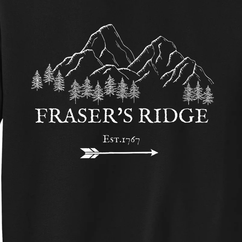 FraserS Ridge North Carolina 1767 Sassenach Tall Sweatshirt