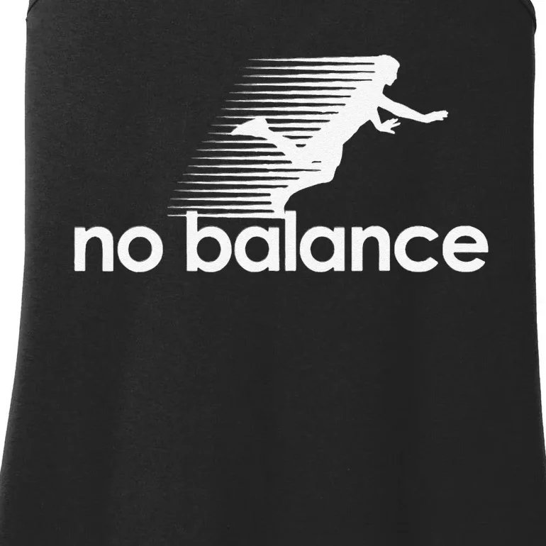 Funny Runner No Balance Ladies Essential Tank