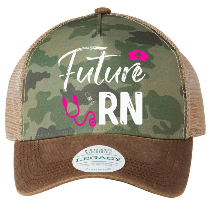 Future RN Nurse Gift Funny Registered Nurse Legacy Tie Dye Trucker Hat