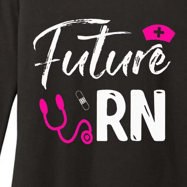 Future RN Nurse Gift Funny Registered Nurse Womens CVC Long Sleeve Shirt