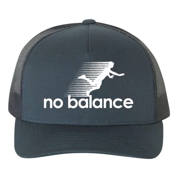 Funny Runner no balance Yupoong Adult 5-Panel Trucker Hat