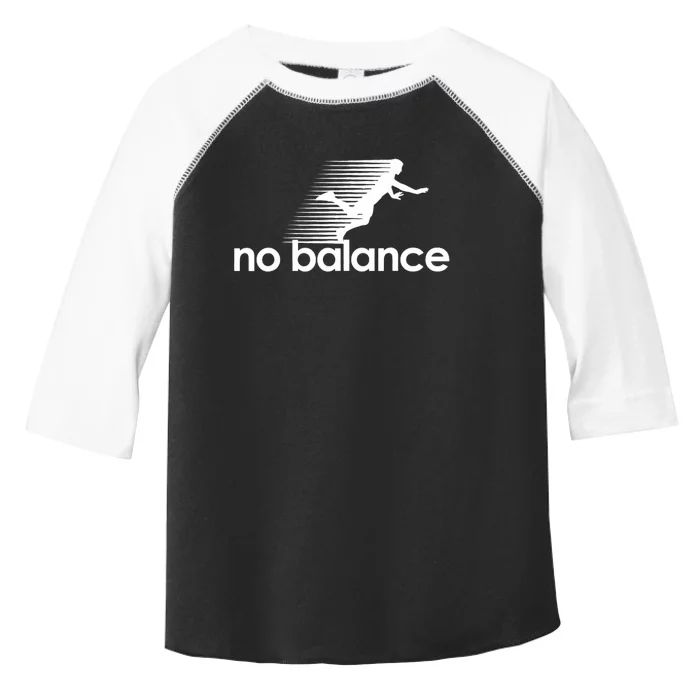 Funny Runner No Balance Toddler Fine Jersey T-Shirt