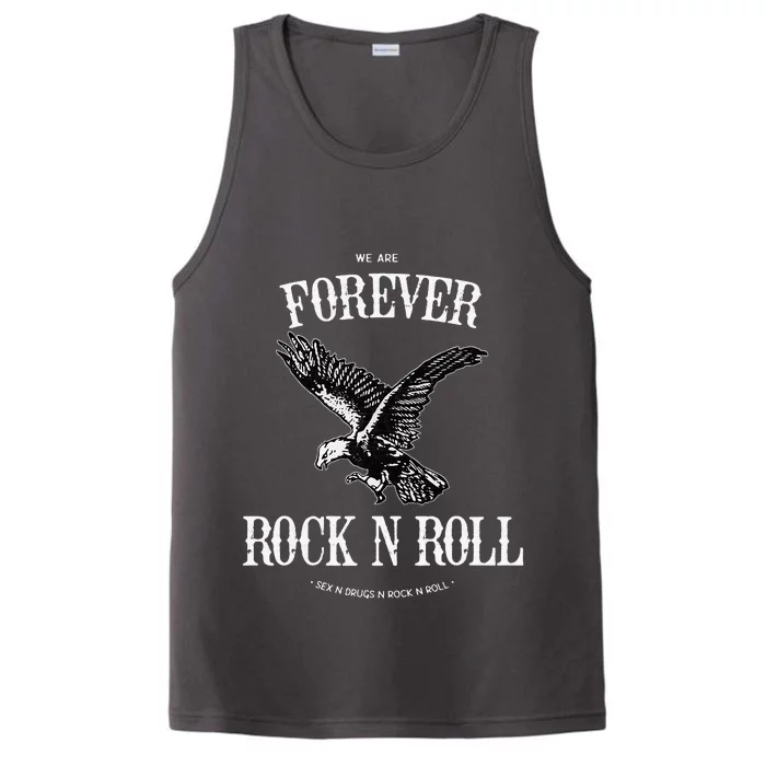 Forever Rock N Roll Performance Tank