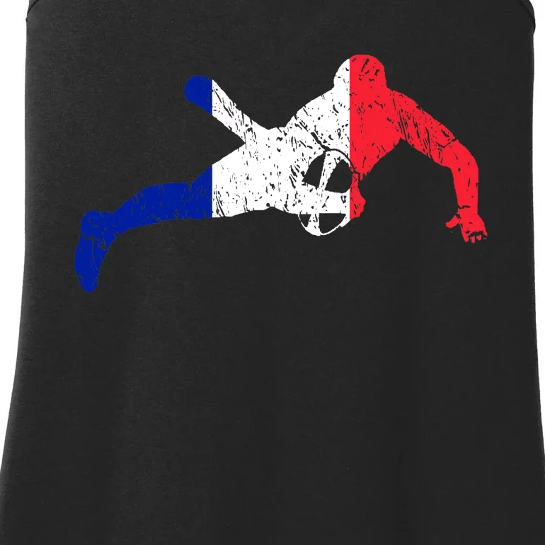 French Rugby National Team Fan Gift Les Bleus World Ladies Essential Tank