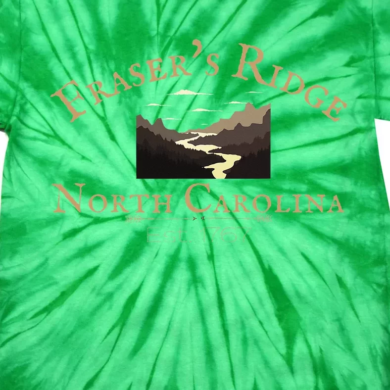 FraserS Ridge North Carolina 1767 Sassenach Tie-Dye T-Shirt