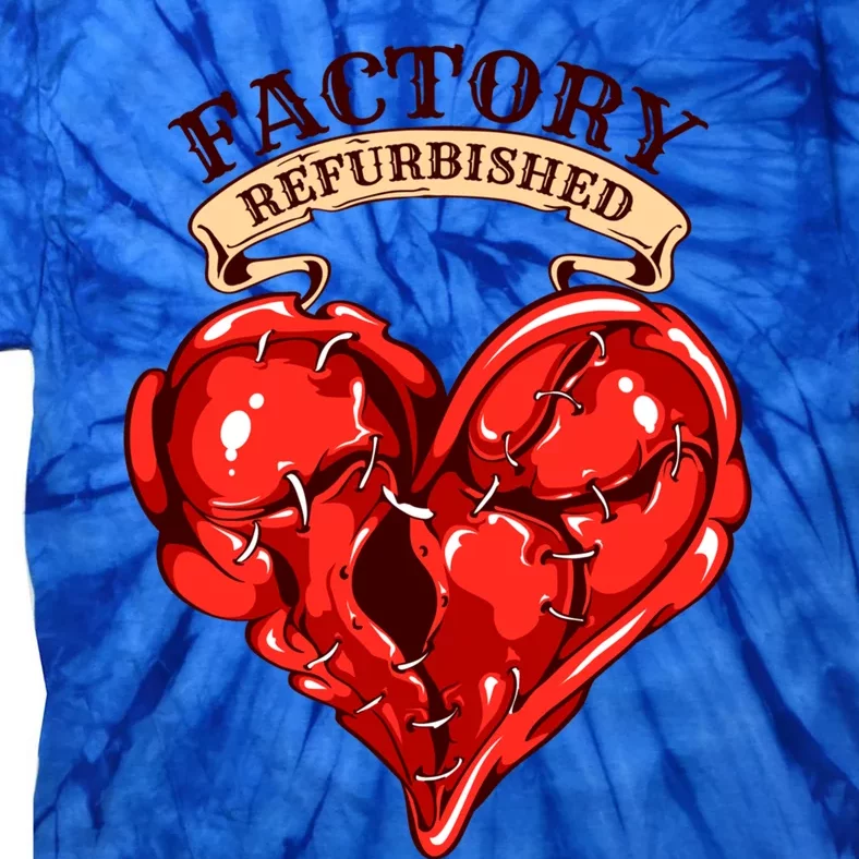 Factory Refurbished Open Heart Surgery Stroke Recovery Gift Tie-Dye T-Shirt