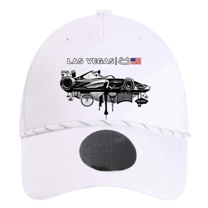 Formula Racing Open Wheel Car Las Vegas Circuit Usa Flag Gift Performance The Dyno Cap