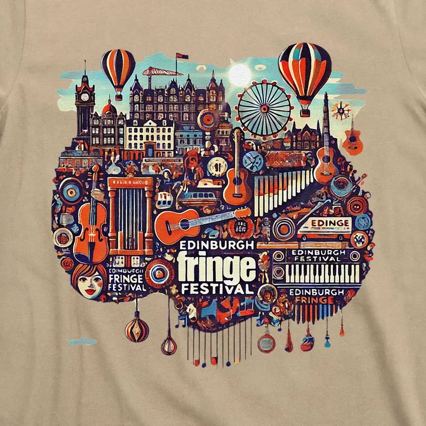 Funny Rhythm Of Celebration Edinburgh Fringe Festival T-Shirt