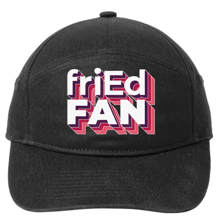 friEdFan Retro Pink funny style 7-Panel Snapback Hat