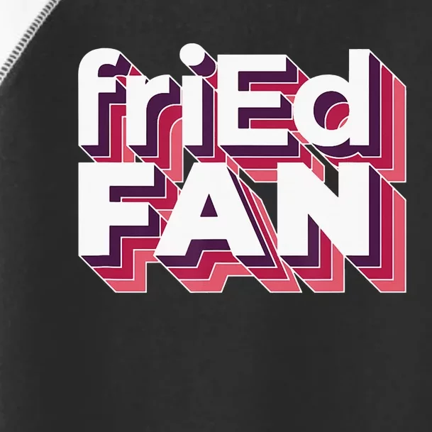 friEdFan Retro Pink funny style Toddler Fine Jersey T-Shirt