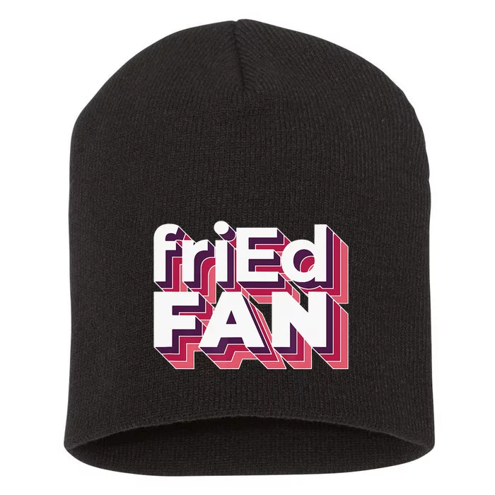 friEdFan Retro Pink funny style Short Acrylic Beanie