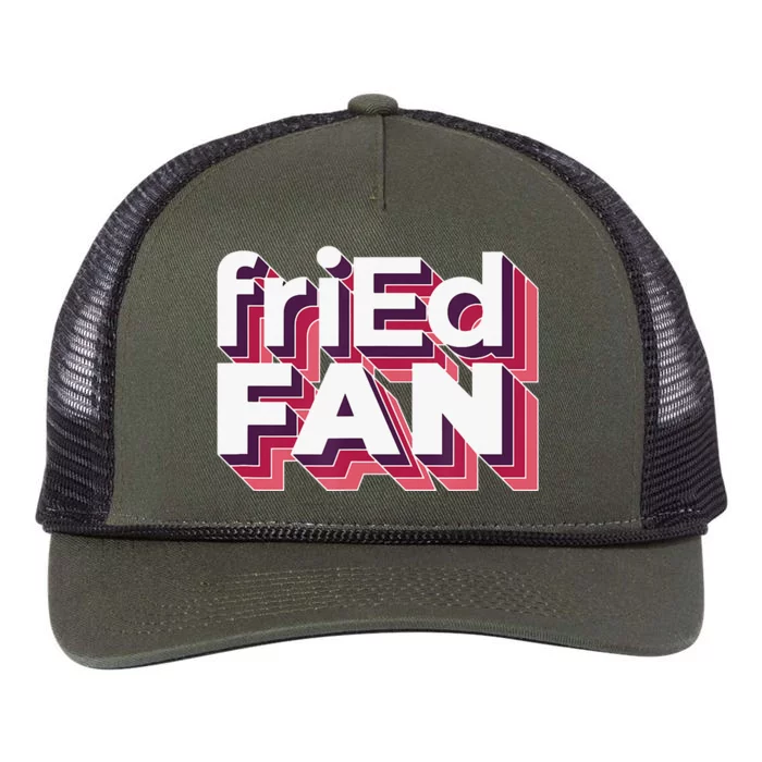 friEdFan Retro Pink funny style Retro Rope Trucker Hat Cap