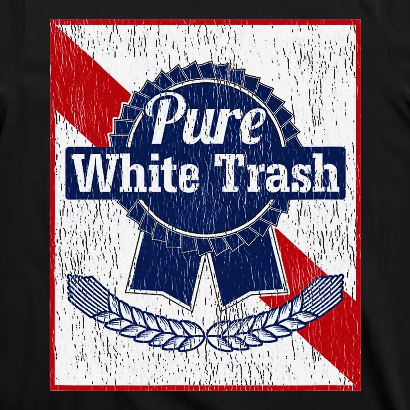 Funny Redneck Pure White Trash T-Shirt