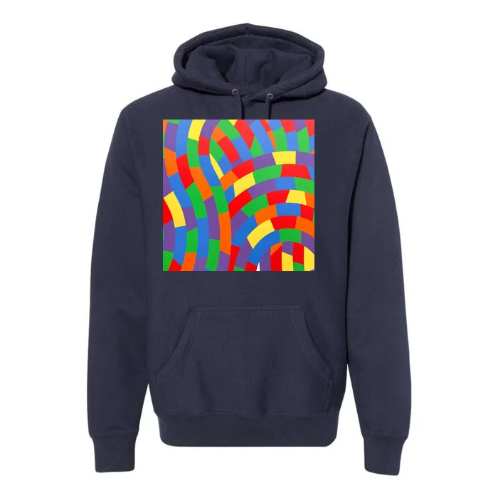 Fun Rise Pattern Premium Hoodie