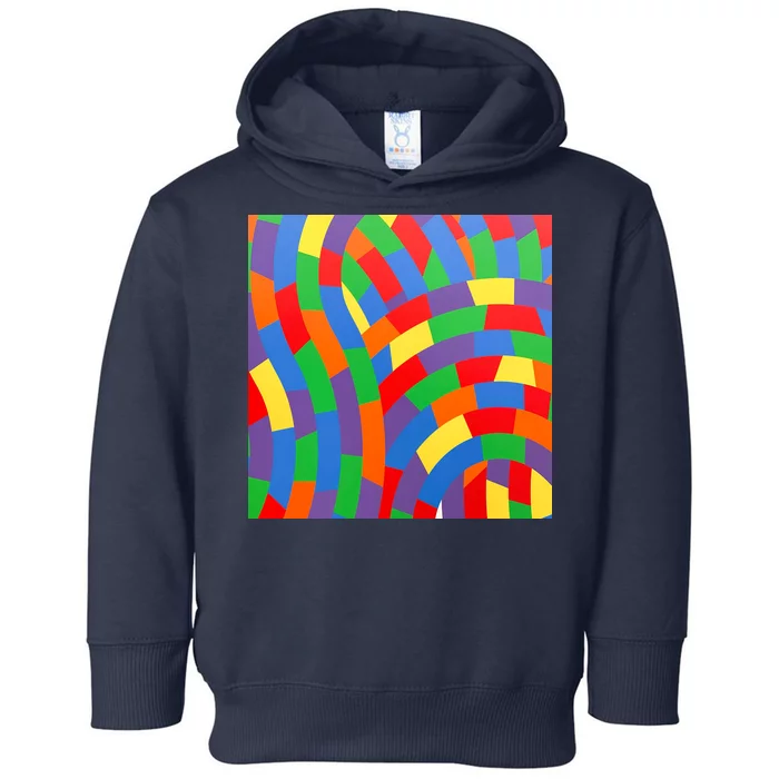 Fun Rise Pattern Toddler Hoodie