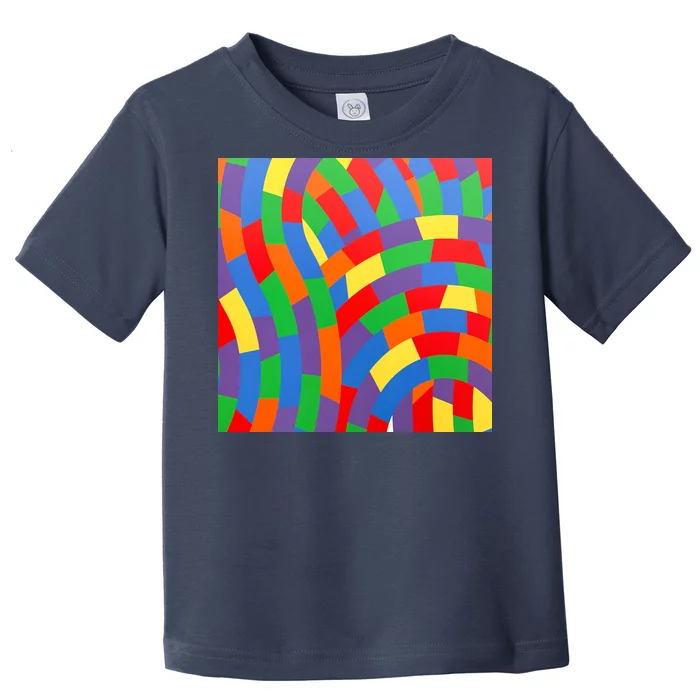 Fun Rise Pattern Toddler T-Shirt