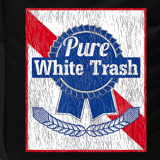 Funny Redneck Pure White Trash Gift Impact Tech Backpack