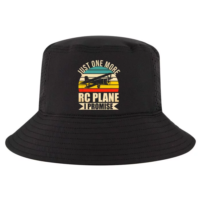 Funny RC Plane Lover Just One More RC Plane I Promise Cool Comfort Performance Bucket Hat