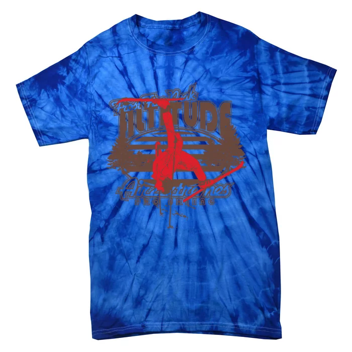 Forest Rock Pro Skiing Ski Cool Gift Tie-Dye T-Shirt