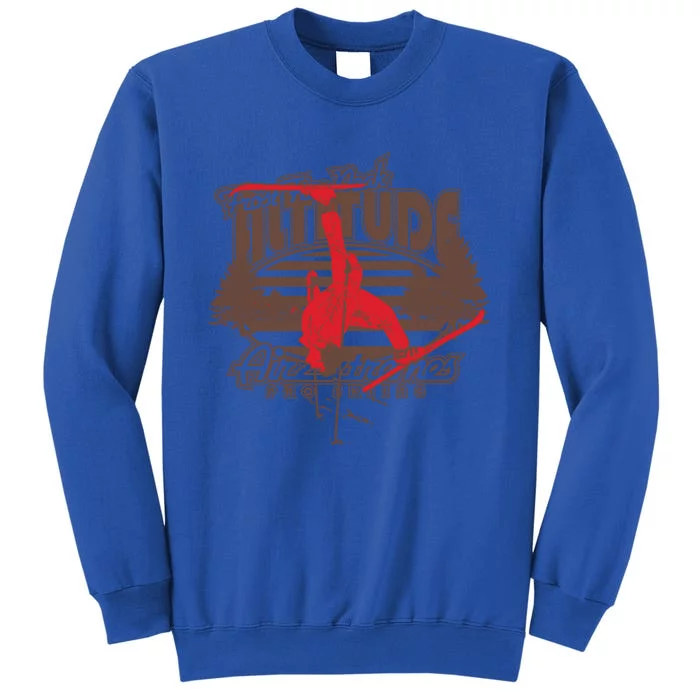 Forest Rock Pro Skiing Ski Gift Tall Sweatshirt