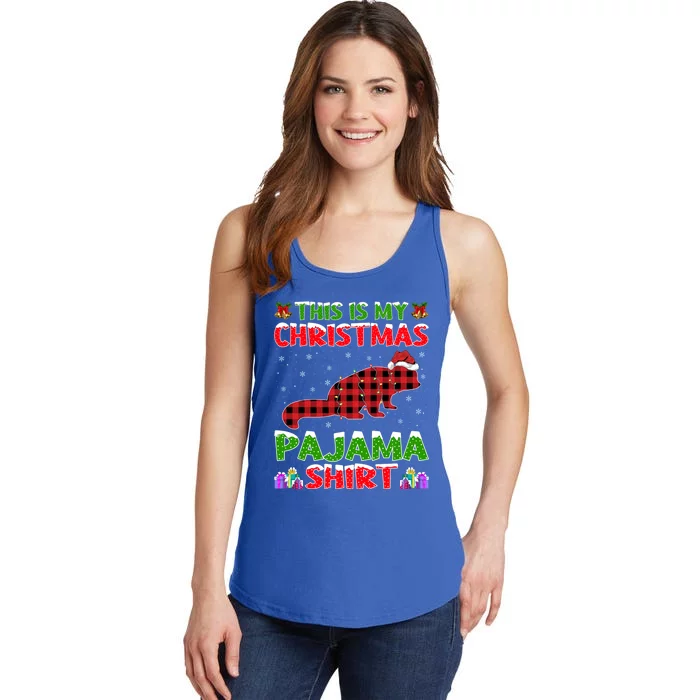 Funny Red Panda Lover Xmas Gift Matching Red Panda Christmas Funny Gift Ladies Essential Tank