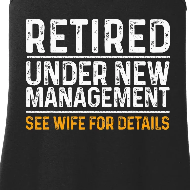 Funny Retiret Party Dad Humor Classic Fit Ladies Essential Tank