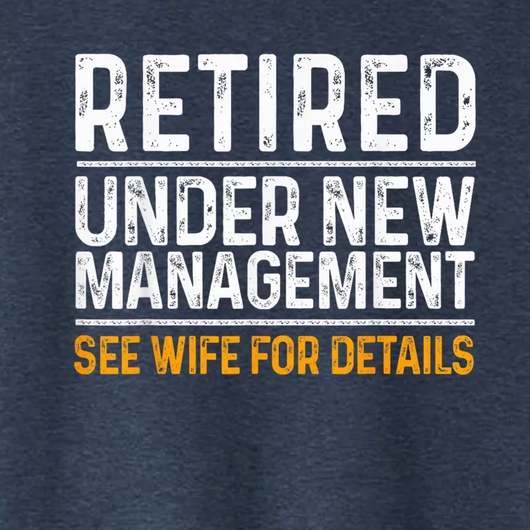 Funny Retirement Party M.E.Ns Dad Humor Classic Fit Women's Crop Top Tee