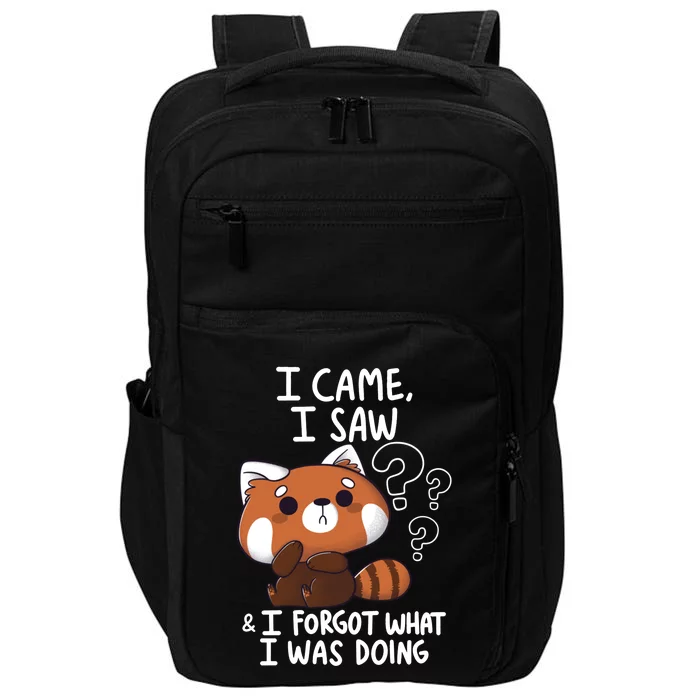 Forgetful Red Panda Impact Tech Backpack