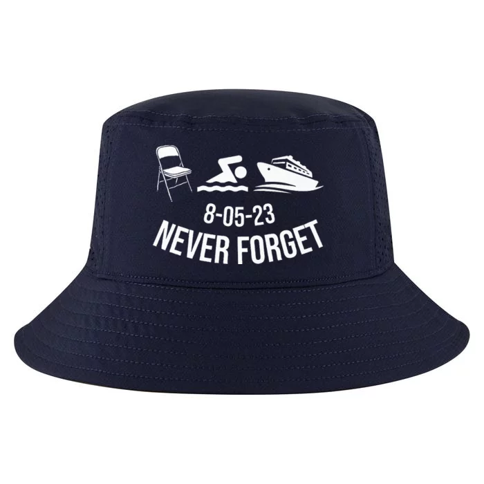 Funny River Pontoon Viral Boat Brawl Meme Alabama Boat Fight Cool Comfort Performance Bucket Hat