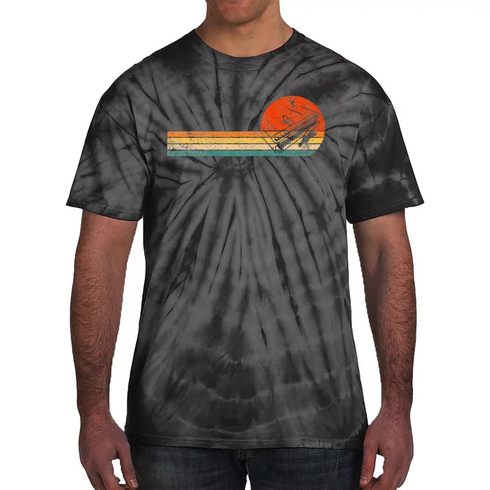 Funny Rc Plane Model Airplane Pilot Rc Airplane Retro Tie-Dye T-Shirt