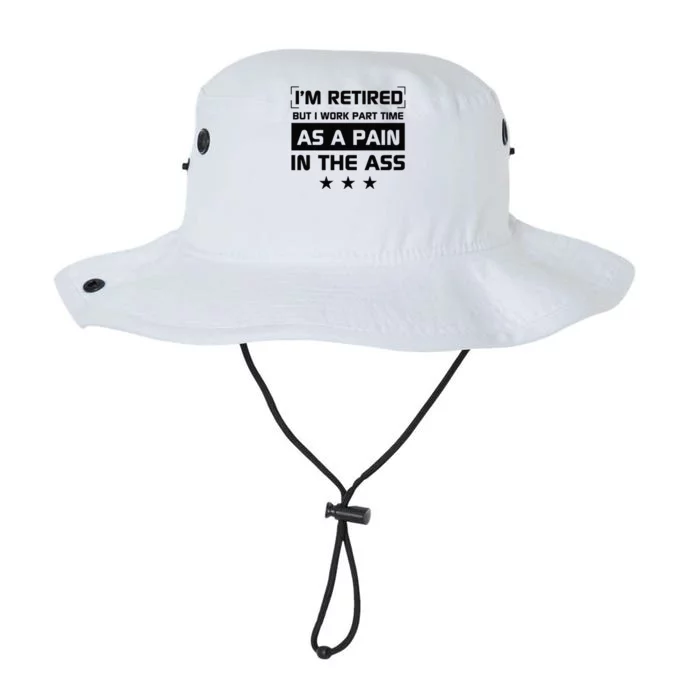 Funny Retirement Quote Retirement Humor Sarcastic Pain In The Ass Legacy Cool Fit Booney Bucket Hat