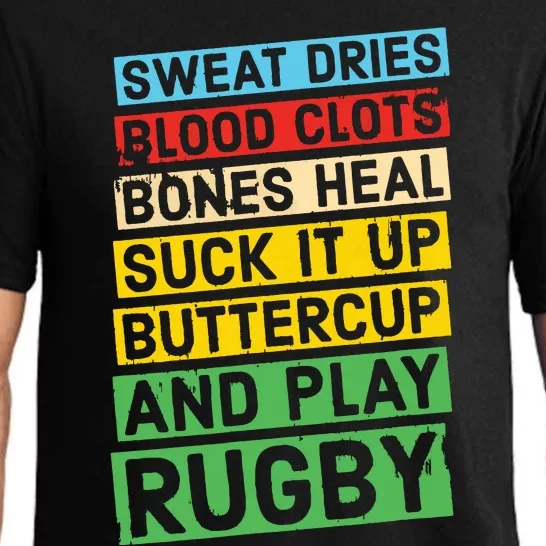 Funny Rugby Quote Play Rugby Pajama Set