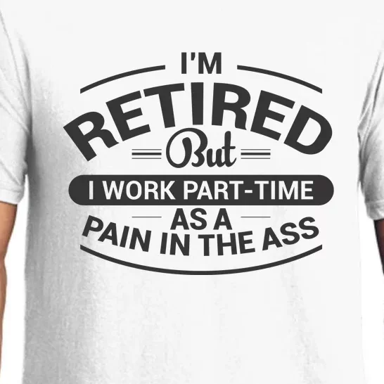 Funny Retired Retirement Gift Pajama Set