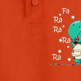 Fa Ra Rawr T Rex Santa Christmas Carol Funny Dinosaur Xmas Meaningful Gift Dry Zone Grid Performance Polo