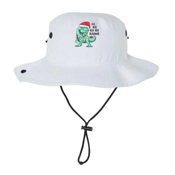 Fa Ra Ra Ra Raawr Christmas T Rex Dinosaur Legacy Cool Fit Booney Bucket Hat