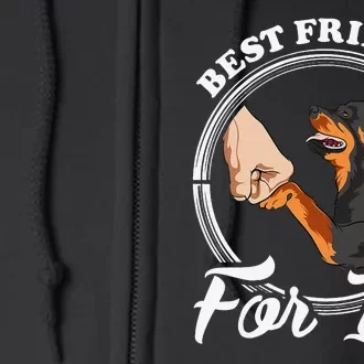 Funny Rottweiler Rottweiler Lover Full Zip Hoodie