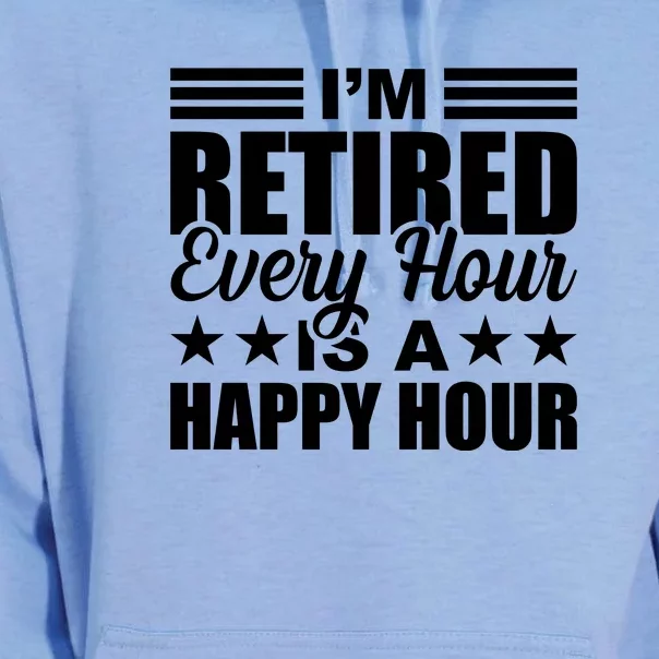 Funny Retired Retirement Unisex Surf Hoodie