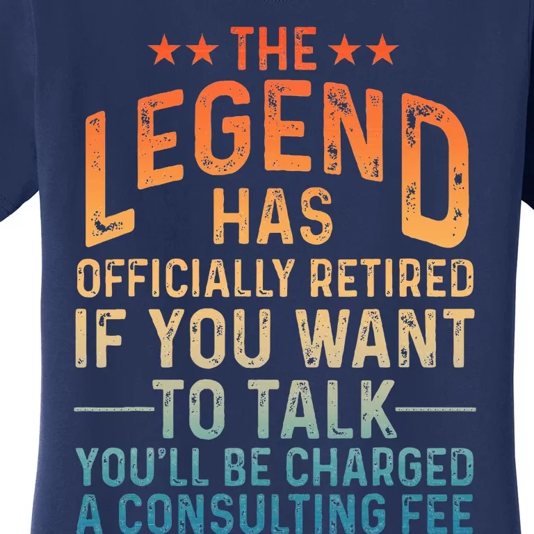 Funny Retired Retirement Women's T-Shirt