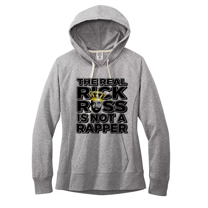 Freeway Rick Ross The Real Rick Ross Is Not A Rapper Women's Fleece Hoodie