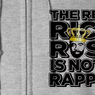 Freeway Rick Ross The Real Rick Ross Is Not A Rapper Full Zip Hoodie