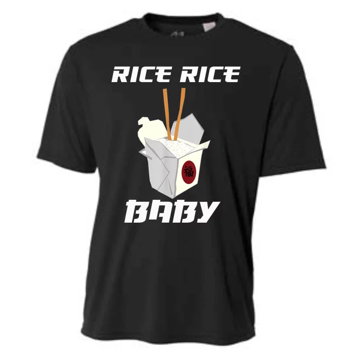 Funny Rice Rice Baby Gift Funny Cool Chinese Asian Food Gift Cooling Performance Crew T-Shirt