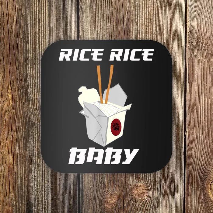 Funny Rice Rice Baby Gift Funny Cool Chinese Asian Food Gift Coaster