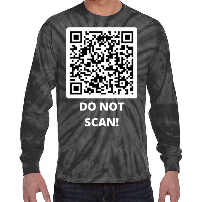 Funny Rick Roll Meme QR Code Do Not Scan Design Kids T-Shirt